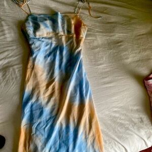 FOREVER 21 TIE DYE STUNNING LONG DRESS! SOLD OUT